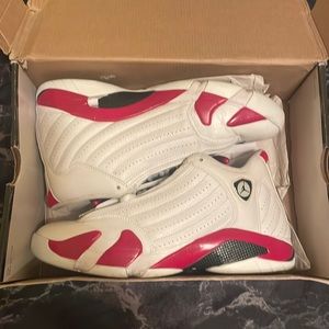 Mens Jordan 14 candy cane